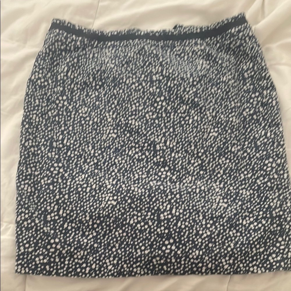 Stylish teal and White Skirt